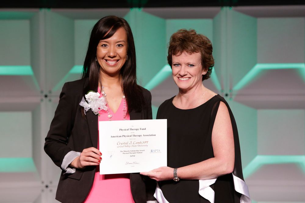 DPT Student Receives the APTA Minority Scholarship Award